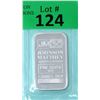 Image 1 : 1 Oz Johnson Matthey .999 Fine Silver Investor Bar