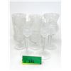 Image 1 : 5 Assorted Edinburgh Crystal "Thistle" Glasses