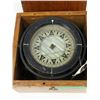 Image 2 : Vintage Ships Compass in Wood Case