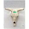 Image 1 : Faux Steer Skull Wall Plaque - 18" wide x 22"