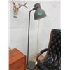 Image 1 : 6 Foot Tall Dark Grey Industrial Floor Lamp
