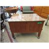 Image 1 : Mid-Century Teak Cabinet on Casters