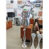Image 1 : 5 Foot Tall Metal Torso Mannequin on Stand