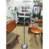 Image 1 : Vintage Metal Bird Cage on Stand - 5 Foot Tall