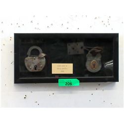 Movie Prop "Harry Houdini" Padlocks