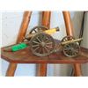 Image 1 : 2 Solid Brass Cannon Models