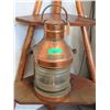 Image 1 : Vintage Copper "Masthead" Nautical Lamp