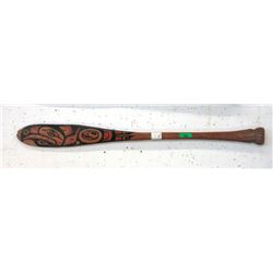 First Nations Wood Paddle