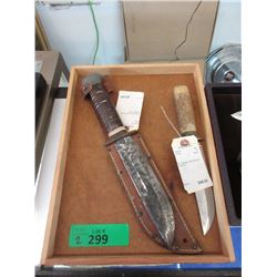 1 Solingen and 1 Remington Hunting Knife