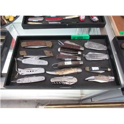 15 Pocket Knives - Longest blade is 4"