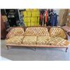 Image 1 : Vintage Carved Frame 4 Seat Sofa - 94" long