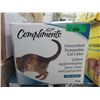 Image 1 : Four 15kg Boxes of Compliments Cat Litter