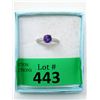 Image 2 : Brand New Amethyst & Diamond Ring - Size 8