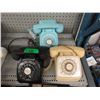 Image 1 : 3 Vintage Rotary Dial Telephones