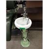 Image 1 : Vintage Dentist Spit Bowl - 34" tall