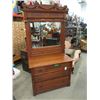 Image 1 : Vintage East Lake Dresser with Mirror