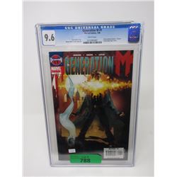 Graded 2006  Generation M #1  Marvel Comic