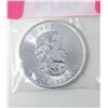 Image 2 : 1 Oz .9999 Fine Silver 2016 Canada Maple Leaf Coin