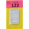 Image 1 : 1 Oz Johnson Matthey .999 Fine Silver Investor Bar