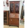 Image 1 : Antique Mahogany Secretary Desk with Key