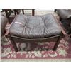 Image 1 : Norwegian Torbjorn Afdal Leather Footstool