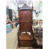 Image 1 : Antique Hall Stand Chair with Storage Seat
