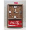 Image 1 : Vintage Illuminated Coca-Cola Wall Clock