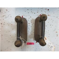 Pair of Antique Door Pull Handles