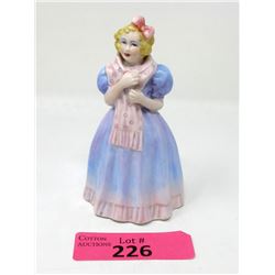 5.5" Dresden Floral Fine Bone China Figurine