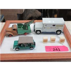 3 Vintage Die Cast Dinky Toys