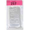 Image 1 : 10 Oz Johnson Matthey .999 Silver Bar