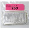 Image 1 : Rare 10 Oz Wall Street Mint .999 Silver Bar