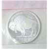 Image 2 : 1 Oz Buffalo/ First Nations .999 Silver Round