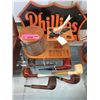 Image 1 : Pipe Stand with Tobacco Jar & 6 Pipes