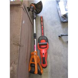 Weed Eater & Hedge Trimmer