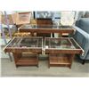 Image 1 : 3 Piece Retro Coffee Table & Console Table Set