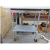 Image 1 : Stainless Steel Rolling Kitchen Island
