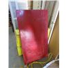 Image 1 : Red Metal Rolling Platform Dolly - 28" x 49"