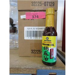 Case of Kikkoman Sesame Oil