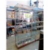 Image 1 : Large Glass Display Cabinet - Open back