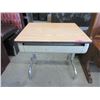 Image 1 : Vintage School Desk with Chair