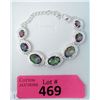 Image 1 : New Mystic Topaz Bracelet with 7 Oval Gems