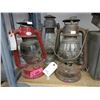 Image 1 : 3 Vintage Kerosene Lanterns