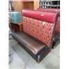 Image 1 : Retro Diner Banquette Bench - 49" wide