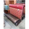 Image 1 : Retro Diner Banquette Bench - 49" wide