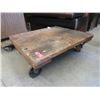 Image 1 : Vintage Rolling Wood Platform