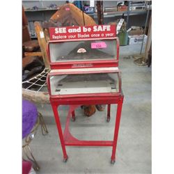 Vintage Trico Retail Display Unit on Stand