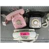 Image 1 : 1 Vintage Princess & 2 Rotary Dial Phones