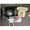 Image 1 : 3 Vintage Rotary Dial Phones
