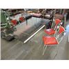 Image 1 : Vintage Metal Framed Table & 4 Chairs